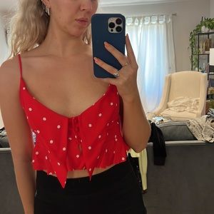 FOR LOVE AND LEMONS RED TOP